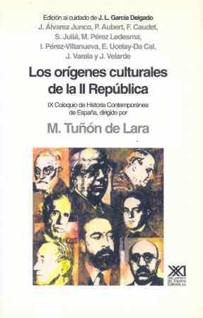 ORIGENES CULTURALES DE LA II REPUBLICA LOS