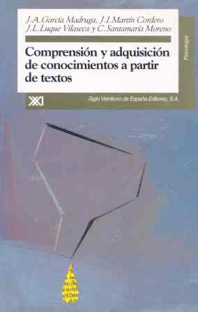 COMPRENSION Y ADQUISICION DE CONOCIMIENTOS A PARTIR TEXTOS