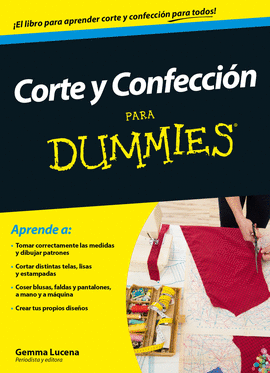 CORTE Y CONFECCION PARA DUMMIES