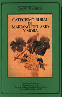 CATECISMO RURAL DE MARIANO DEL AMO Y MORA