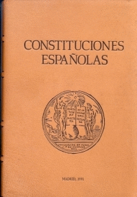 CONSTITUCIONES ESPAOLAS EDICION LUJO