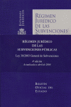 REGIMEN JURIDICO DE LAS SUBVENCIONES PUBLICAS 4ED