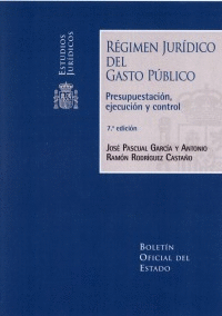 REGIMEN JURIDICO DEL GASTO PUBLICO 2018