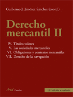 DERECHO MERCANTIL II 13 ED