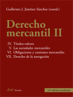 DERECHO MERCANTIL II 13� ED