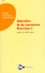 MATEMATICA DE LAS OPERACIONES FINANCIERAS II