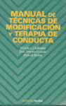 MANUAL DE TECNICAS DE MODIFICACION Y TERAPIA DE CONDUCTA