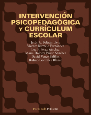 INTERVENCION PSICOPEDAGOGICA Y CURRICULUM ESCOLAR