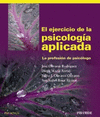 EJERCICIO DE LA PSICOLOG�A APLICADA, EL