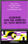 ELEMENTOS PARA UNA SEMIOTICA DEL TEXTO ARTISTICO
