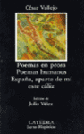 POEMAS EN PROSA. POEMAS HUMANOS.