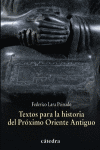 TEXTOS PARA LA HISTORIA DEL PROXIMO ORIENTE ANTIGUO