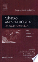 *** CLINICAS ANESTESIOLOGICAS DE NORTEAMERICA VOL 23 N 4 2005