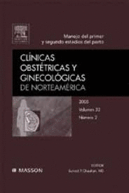 *** CLINICAS OBSTETRICAS GINECOLOGICAS NORTEAMERICA 2005 VOL.32 N2