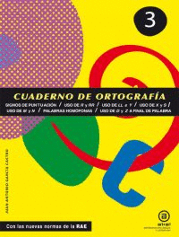 CUADERNOS DE ORTOGRAFIA 3