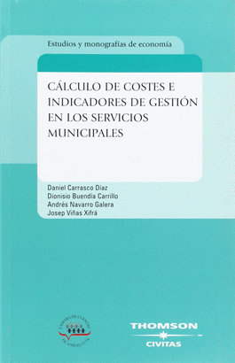 CALCULO DE COSTES E INDICADORES DE GESTION SERVICIOS MUNICIPALES
