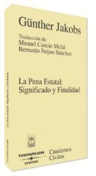 PENA ESTATAL SIGNIFICADO Y FINALIDAD