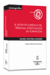ESTATUTO JURIDICO DEL PERSONAL INVESTIGADOR EN FORMACION, EL
