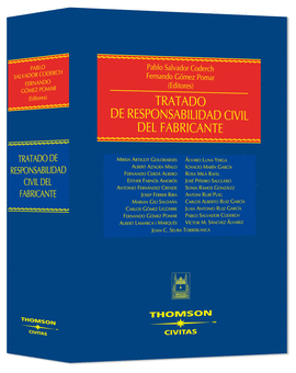 TRATADO RESPONSABILIDAD CIVIL DEL FABRICANTE 1�ED