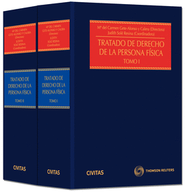 TRATADO DE DERECHO DE LA PERSONA FISICA ( 2 TOMOS )
