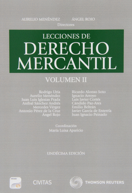 LECCIONES DE DERECHO MERCANTIL VOLUMEN II (PAPEL + E-BOOK)