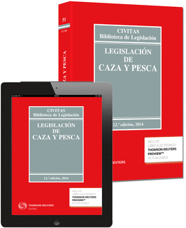 LEGISLACION DE CAZA Y PESCA (PAPEL + E-BOOK)