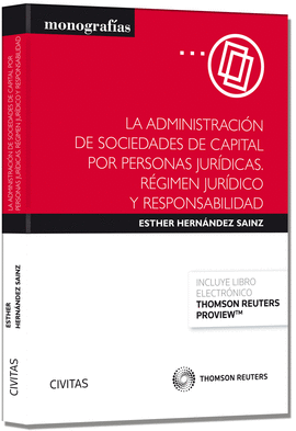 ADMINISTRACION SOCIEDADES CAPITAL POR PERSONAS JURIDICAS