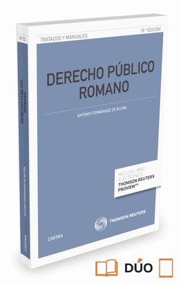 DERECHO PUBLICO ROMANO 18 EDICION 2015 **** CIVITAS ****