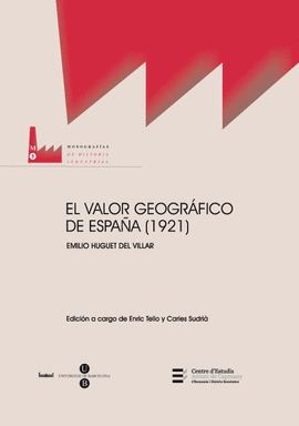 VALOR GEOGRAFICO DE ESPAA (1921
