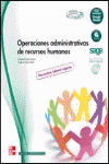 *** OPERACIONES ADMINISTRATIVAS DE RECURSOS HUMANOS