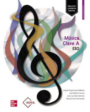 MUSICA. CLAVE A. NOVA. LIBRO DEL ALUMNO.