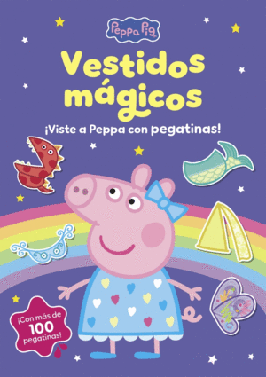 PEPPA PIG VESTIDOS. CUADERNO PEGATINAS