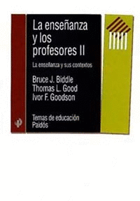 ENSE�ANZA Y LOS PROFESORES II