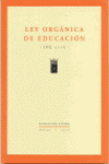 LEY ORGANICA DE EDUCACION LOE 2006