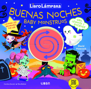 BUENAS NOCHES BABY MONSTRUOS- LIBRO LAMPARA