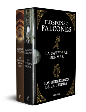 ILDEFONSO FALCONES (EDICIN ESTUCHE CON: LA CATEDRAL DEL MAR  LOS HEREDEROS DE