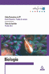 BIOLOGIA, ACCESO A CICLOS FORMATIVOS DE GRADO SUPERIOR, PRUEBA LI