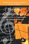 CUERPO PROFESORES MUSICA ARTES ESCENICAS PROFESOR CONSERVATORIO