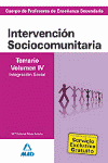 TEMARIO 4 INTERVENCION SOCIOCOMUNITARIA INTEGRACION SOCIAL