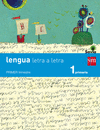 LENGUA: LETRA A LETRA. 1 PRIMARIA. SAVIA. TRIMESTRES