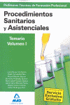 PROCEDIMIENTOS SANITARIOS Y ASISTENCIALES TEMARIO VOL I