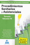 TEMARIO VOL.IV PROCEDIMIENTOS SANITARIOS Y ASISTENCIALES