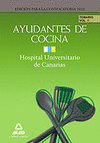 AYUDANTES DE COCINA TEMARIO II - HOSPITAL UNIVERSITARIO CANARIAS