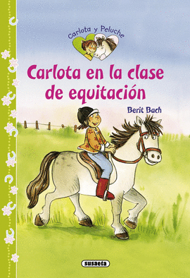 CARLOTA EN LA ESCUELA DE EQUITACI�N