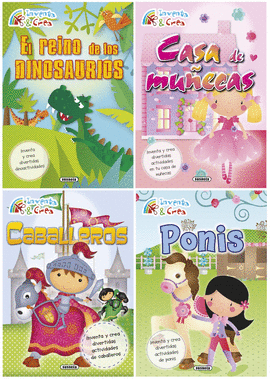 INVENTA Y CREA (4 T�TULOS)