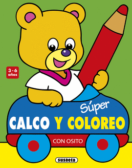 SPER CALCO Y COLOREO CON OSITO 3-6 AOS