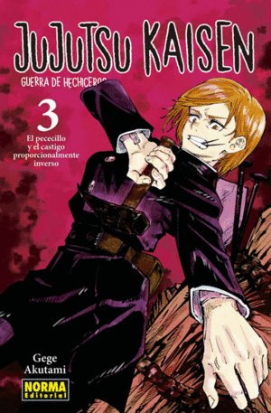 3.JUJUTSU KAISEN:GUERRA DE HECHICEROS.(COMIC MANGA