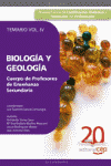 CUERPO DE PROFESORES DE ENSE�ANZA SECUNDARIA. BIOLOGIA Y GEOLOGIA