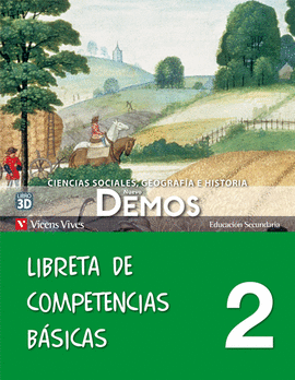 NUEVO DEMOS, 2 ESO (CANARIAS). LIBRETA COMPETENCIAS B�SICAS