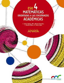 MATEMTICAS  ENSEANZAS ACADMICAS 4ESO